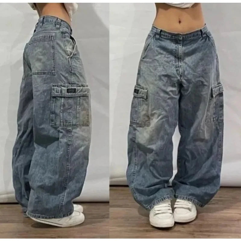 Washed Baggy Pants