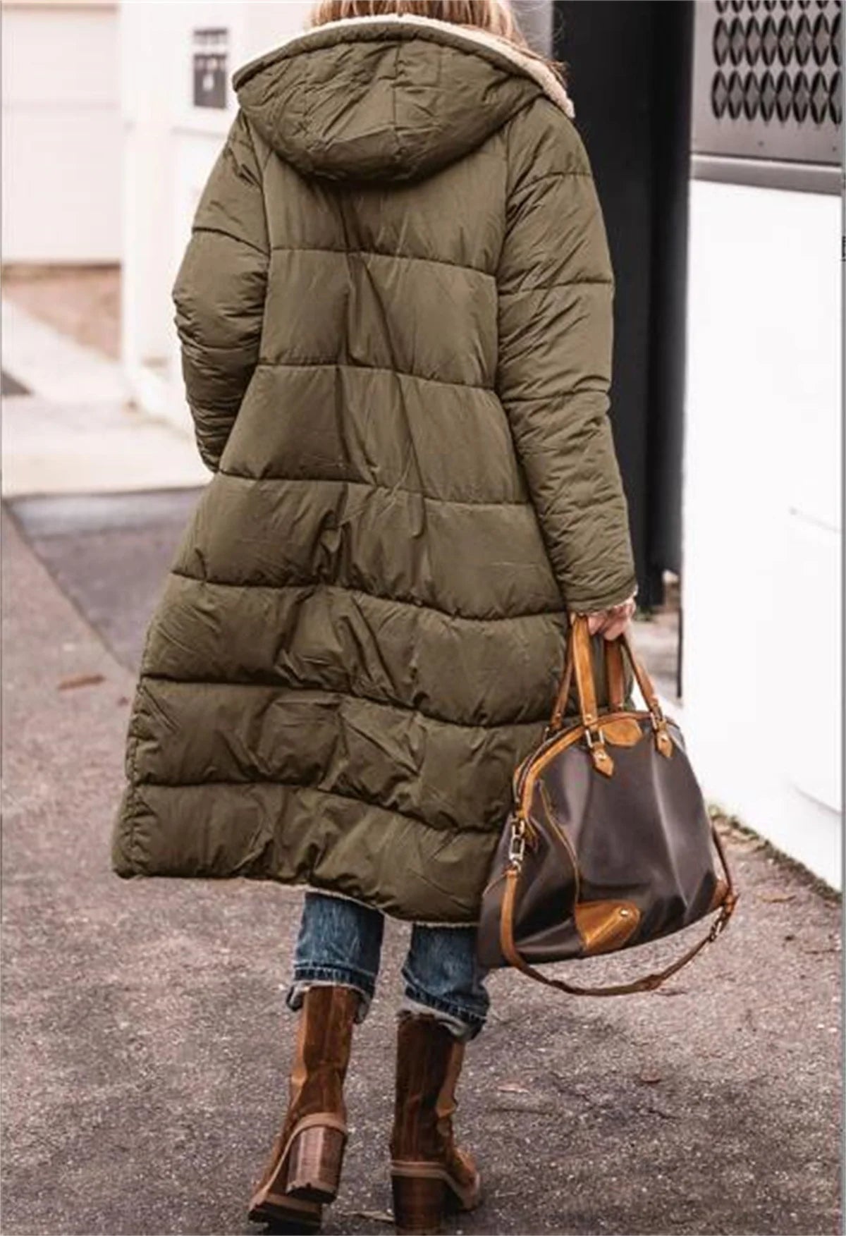 Hooded Quilted Jacket