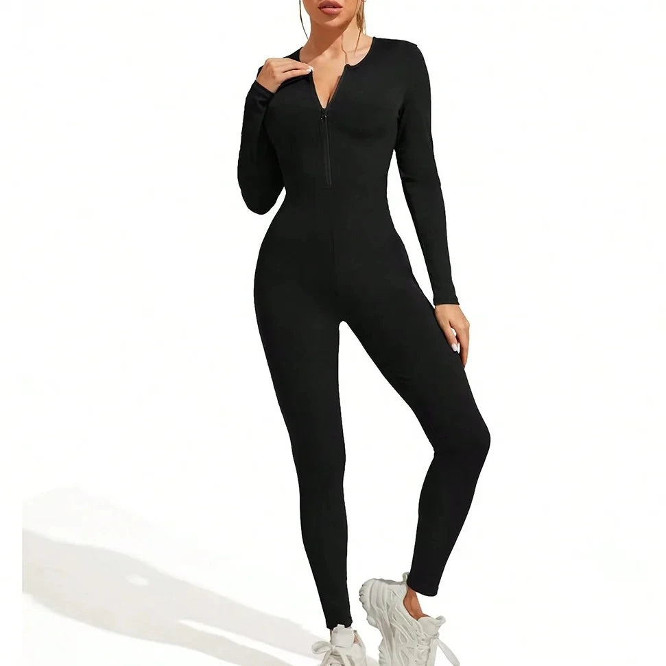 bodycon sporty jumpsuit