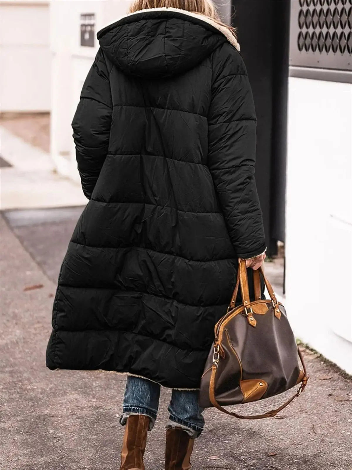 Hooded Quilted Jacket