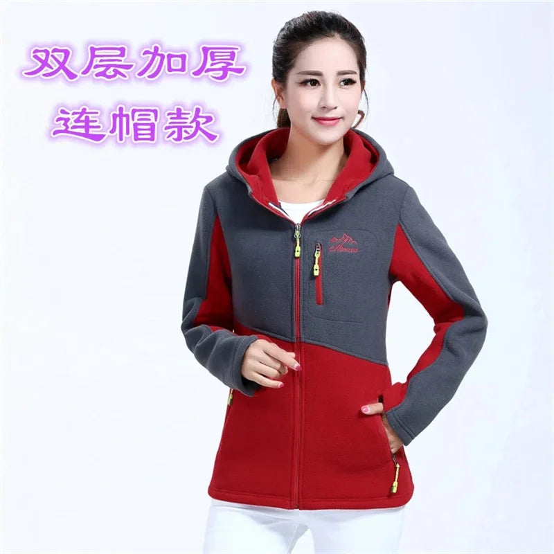 Fleece Embroidered Jacket