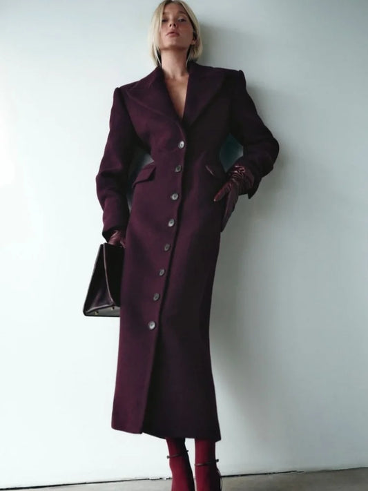 Long Woolen Jacket