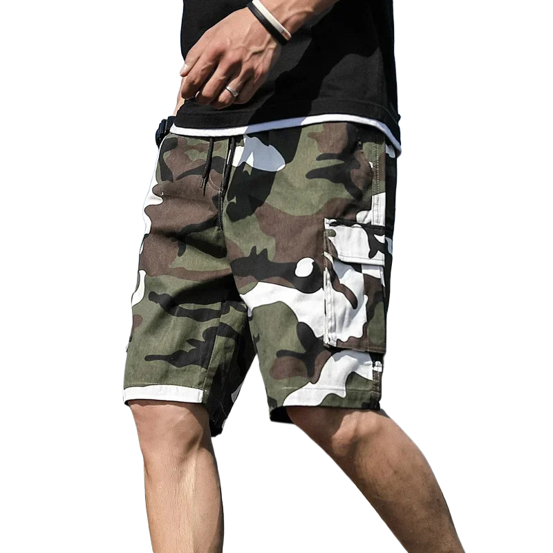 Camouflage Cargo Shorts