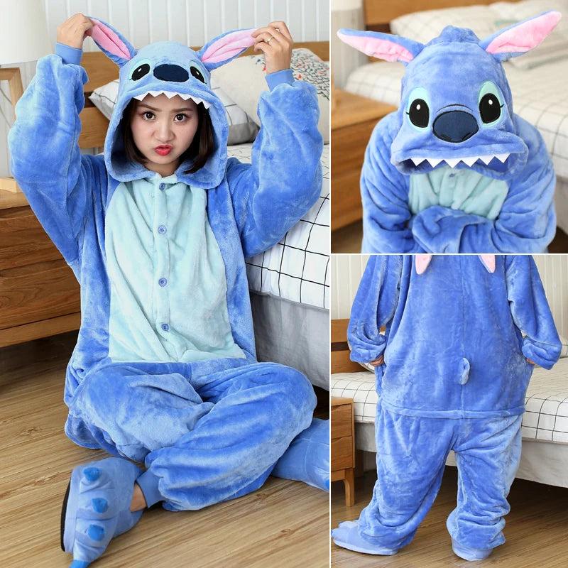 Animal Pajamas Jumpsuits