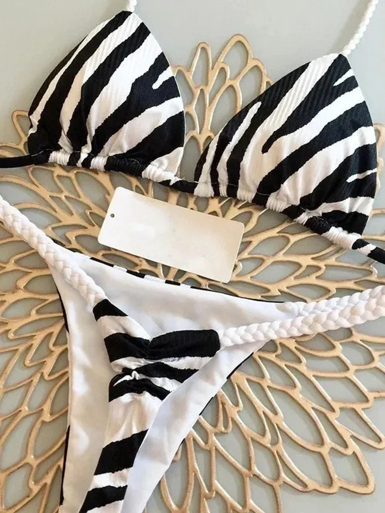 Striped Bikini