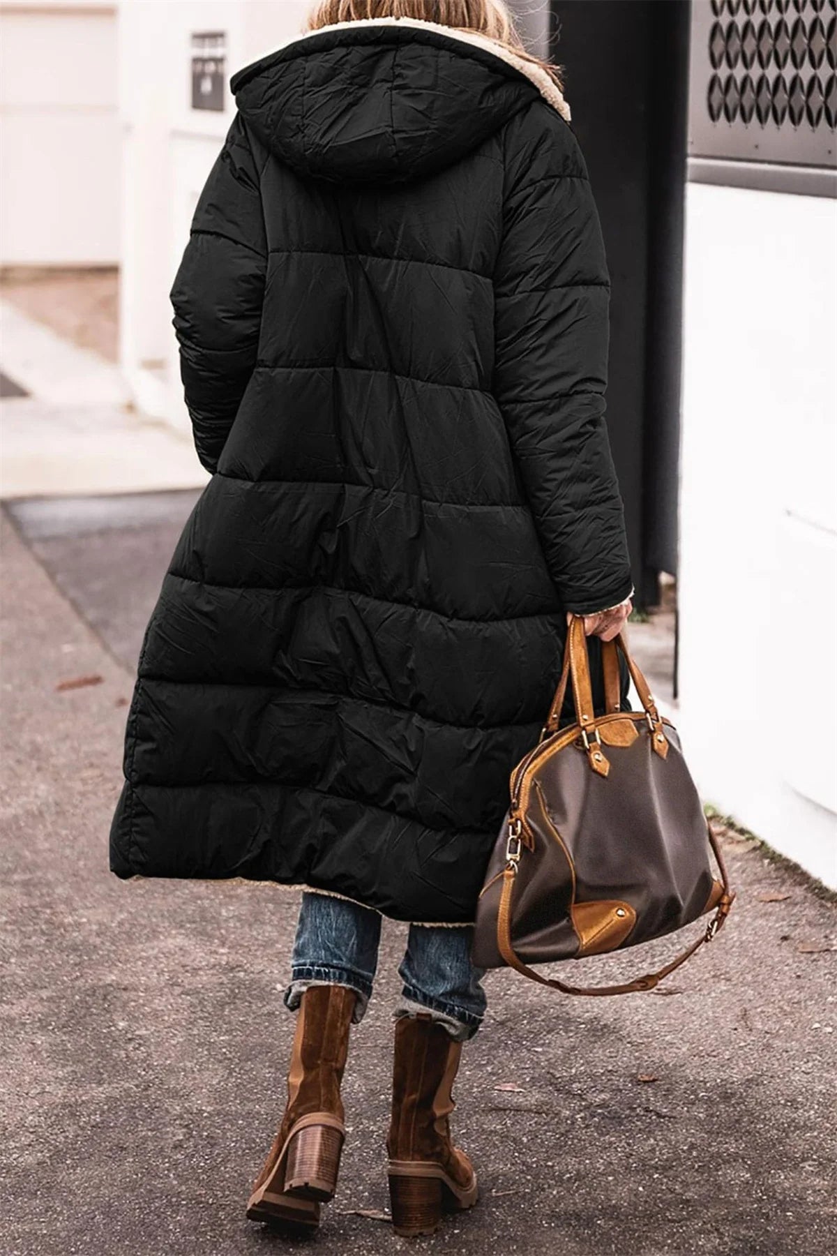 Hooded Quilted Jacket