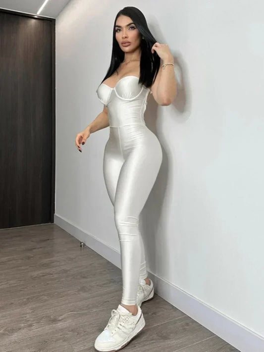 Bodysuit Sleeveless Jumpsuit