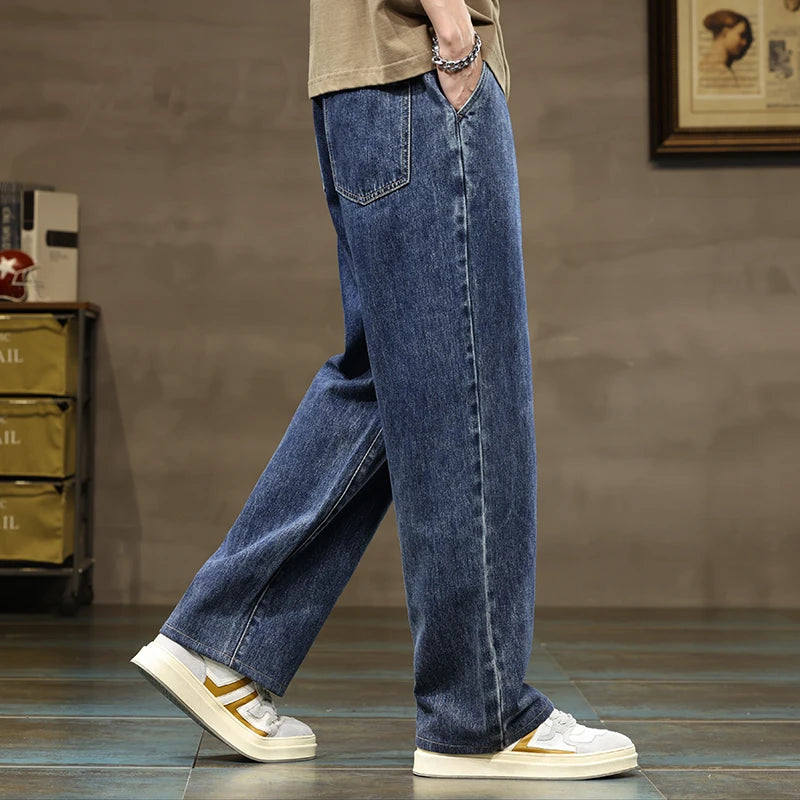 Wide Denim Pants