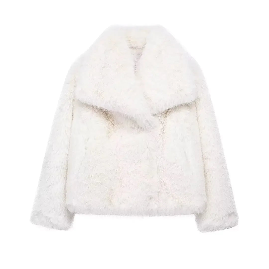 Plush Fluffy  Jacket